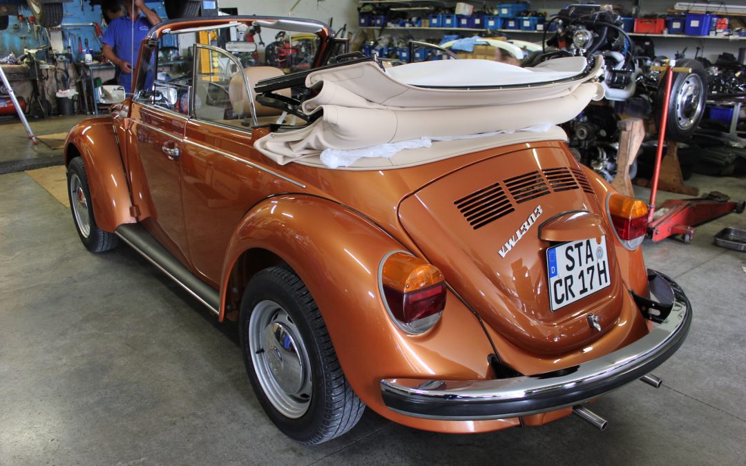 Käfer Cabrio brazilbraun