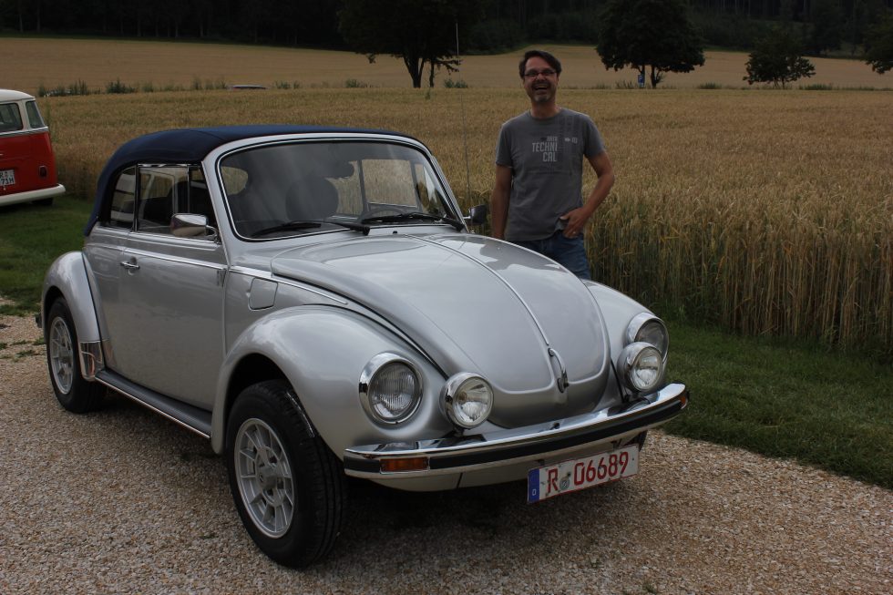 Auslieferung Käfer Cabrio