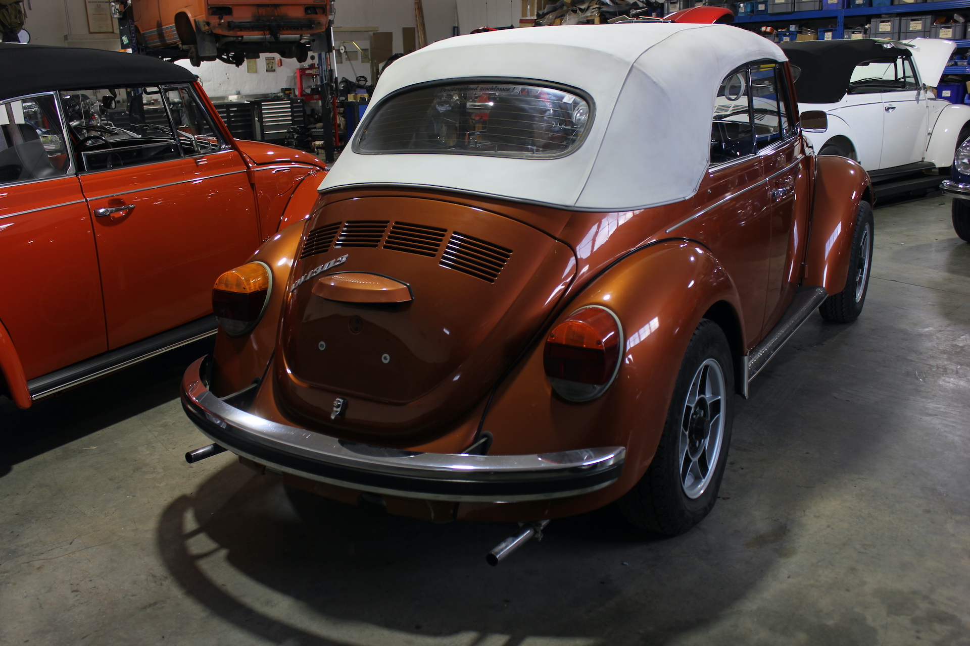 VW Käfer Cabrio 1303 LS brazilbraun/metallic aus 2.Hand - Image 4