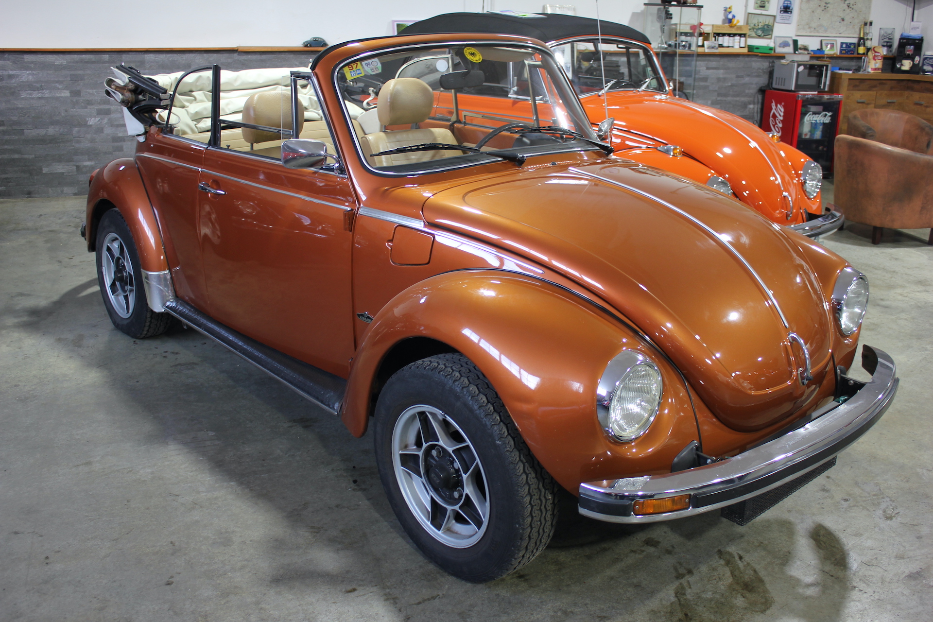 VW Käfer Cabrio 1303 LS brazilbraun/metallic aus 2.Hand - Image 7